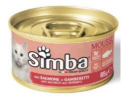 SIMBA CAT SALMONE/GAMBERETTI GR 85