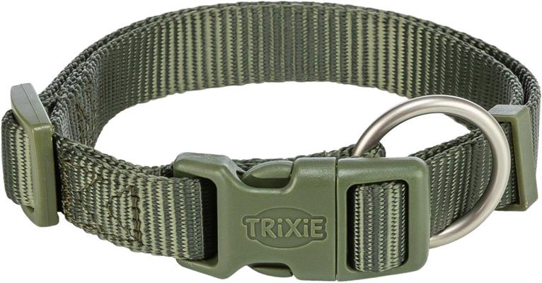 TX PREMIUM COLLARE,M-L:35-55cm/20mm,VERDE OLIVA