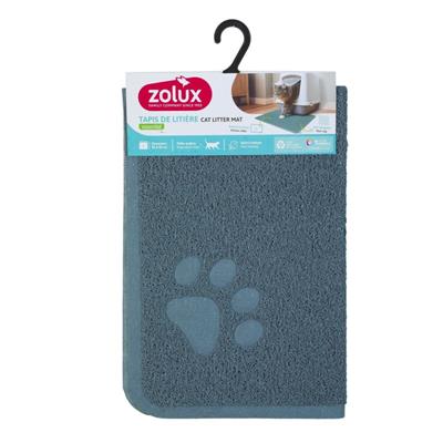 ZOLUX TAPPETO TOILETTE BLU CM 60 X 90