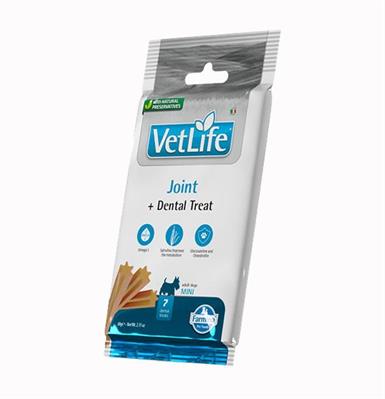 VET LIFE DOG TREAT JOINT ADULT MINI GR 60