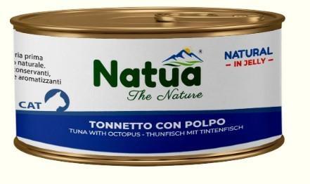 NATUA CAT IN JELLY TONNO/POLPO GR 150