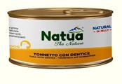 NATUA DOG IN JELLY TONNO/DENTICE GR 150