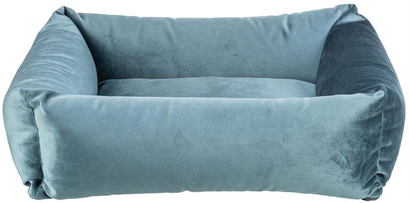 TX MALIA CUCCIA,in VELLUTO,65×55cm,BLU-GRIGIO