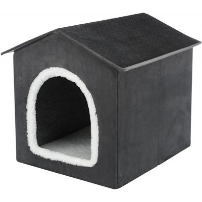 TX LIVIA IGLOO,50×50×54cm,GRIGIO SCURO/BIANCO