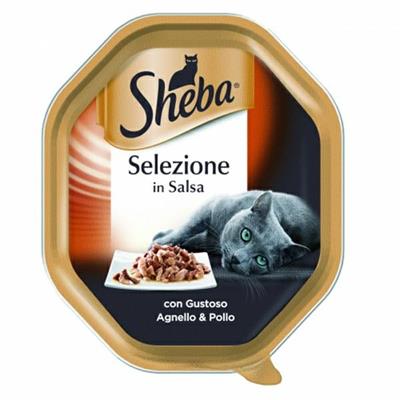 SHEBA VASCHETTA SELEZIONE SALSA POLLAME 22 X GR 85