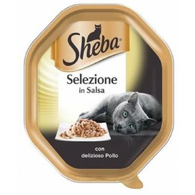 SHEBA VASCHETTA SELEZIONE SALSA POLLO 22 X GR 85