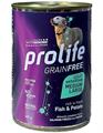 PROLIFE DOG UM GRAIN FREE MEDIUM/LARGE PESCE/PATATE GR 400 NEW