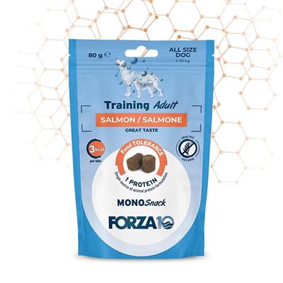 FORZA 10 DOG SNACK TRAINING SALMONE GR 80