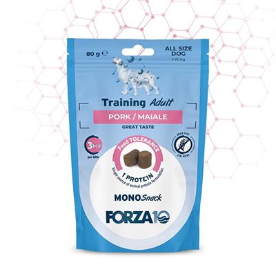 FORZA 10 DOG SNACK TRAINING MAIALE GR 80