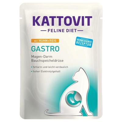 KATTOVIT BUSTE GASTRO POLLO/RISO 24 X GR 85