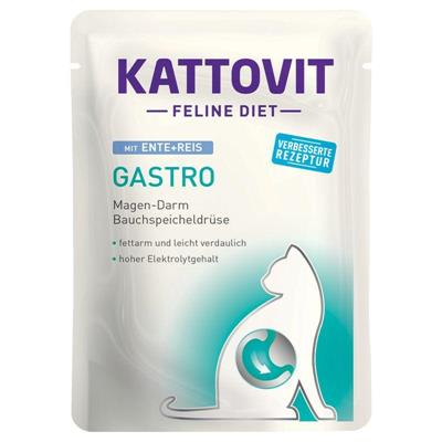 KATTOVIT BUSTE GASTRO ANATRA/RISO 24 X GR 85