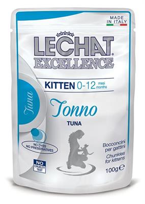 LECHAT EXCELLENCE BUSTE KITTEN TONNO 24 X GR 100