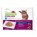 TRAINER NATURAL BUSTE CAT STERIL MERLUZZO  4 X GR 85