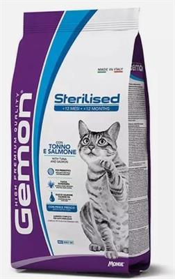 GEMON CAT STERILIZED TONNO/SALMONE KG 7