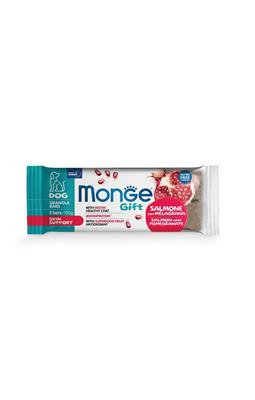 MONGE GIFT DOG BARS SKIN SUPPORT SALMONE/MELAGRANA GR 120