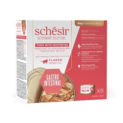 SCHESIR VET LINE GASTRO INTESTINAL FILETTI PESCE 8 X GR 80