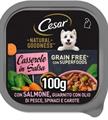 CESAR NATURAL GOODNES CASSERUOLE POLLO/ZUCCH/MIRT/ERBE 16 X 100 GR