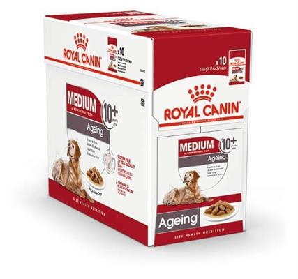 MEDIUM AGEING 10+ ROYAL CANIN BUSTE 10 X GR 140